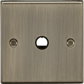 Knightsbridge - Squared Edge 20A Flex Outlet Plate - Luminosity Designs Ltd