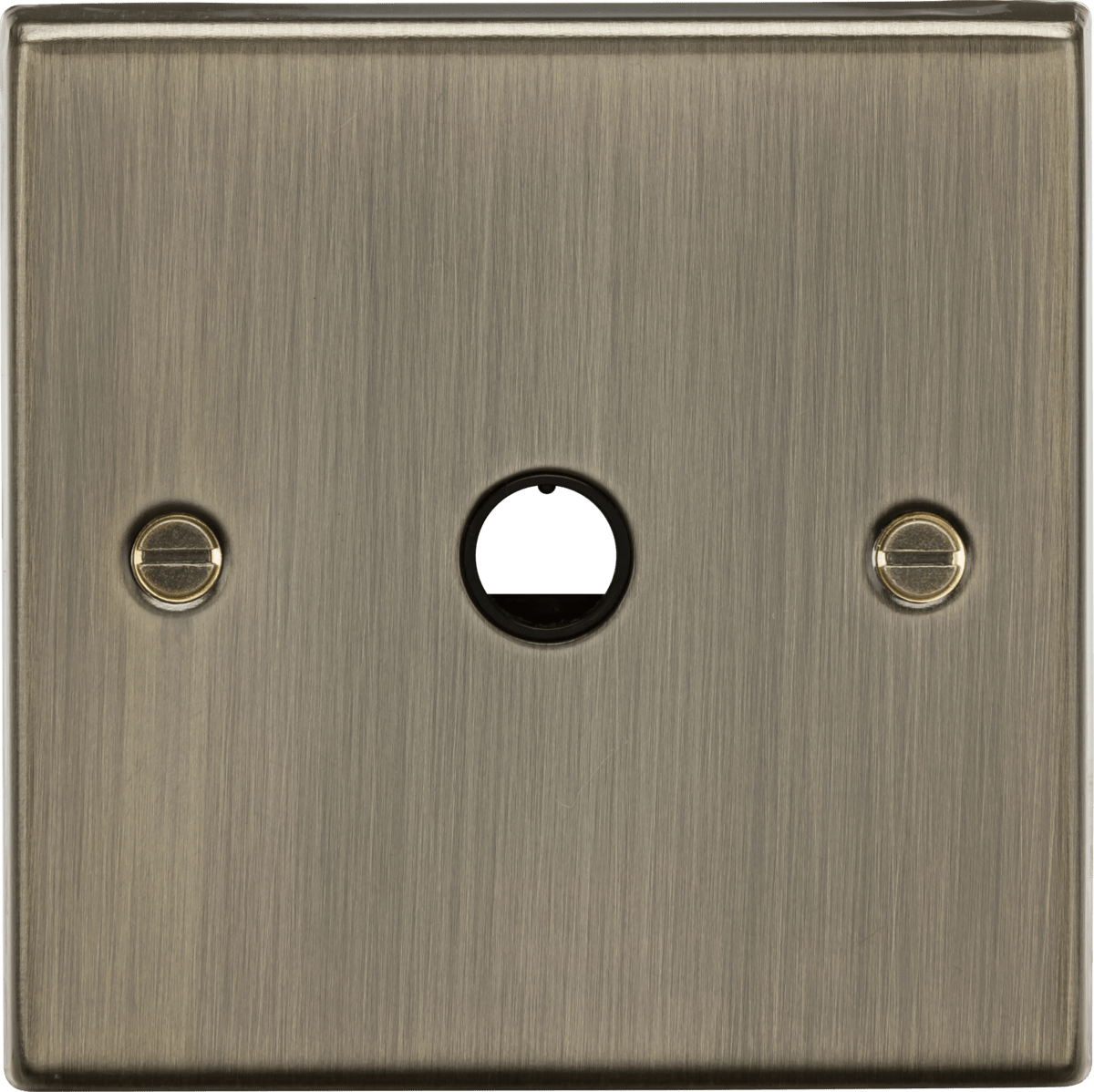 Knightsbridge - Squared Edge 20A Flex Outlet Plate - Luminosity Designs Ltd