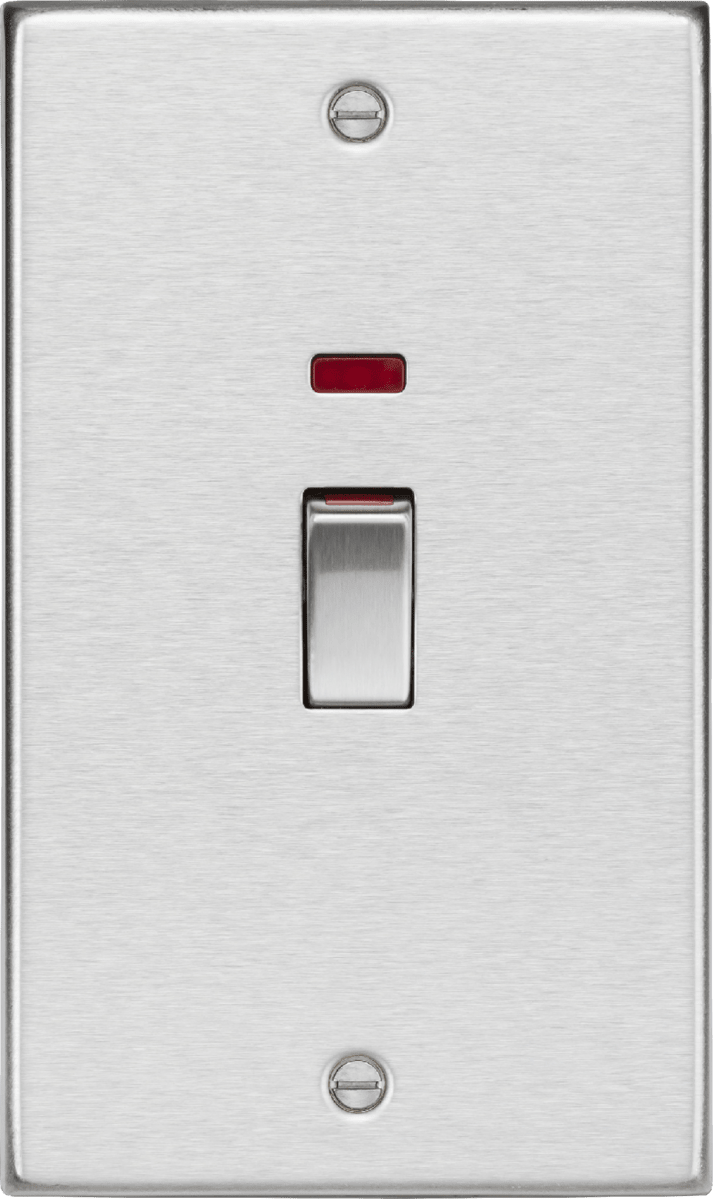 Knightsbridge - Squared Edge 2g 45A Switches - Luminosity Designs Ltd