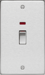 Knightsbridge - Squared Edge 2g 45A Switches - Luminosity Designs Ltd