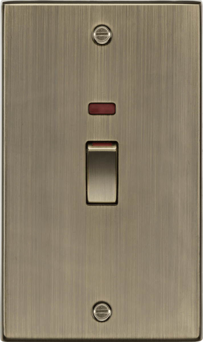 Knightsbridge - Squared Edge 2g 45A Switches - Luminosity Designs Ltd