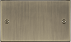 Knightsbridge - Squared Edge 2G Blanking plate - Luminosity Designs Ltd