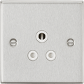 Knightsbridge - Squared Edge 5A Unswitched Socket For Lamp Circuits - Luminosity Designs Ltd