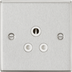Knightsbridge - Squared Edge 5A Unswitched Socket For Lamp Circuits - Luminosity Designs Ltd