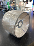 Oaks Lighting - STOCK CLEARANCE - Cream Satin Drum Shade 17cm - Luminosity Designs Ltd