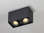 Deco - Stom 2 Light Adjustable Rectangular Spot - Luminosity Designs Ltd