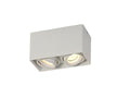 Deco - Stom 2 Light Adjustable Rectangular Spot - Luminosity Designs Ltd