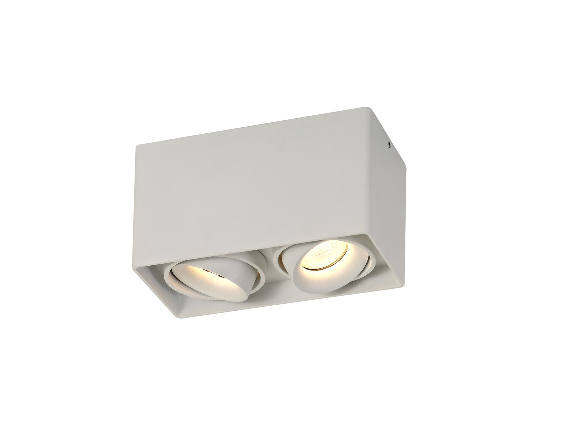 Deco - Stom 2 Light Adjustable Rectangular Spot - Luminosity Designs Ltd