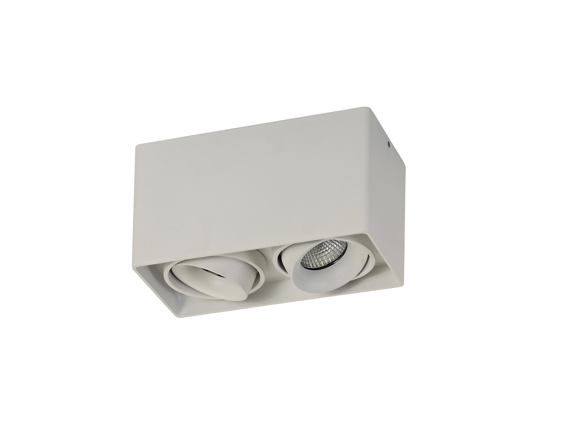 Deco - Stom 2 Light Adjustable Rectangular Spot - Luminosity Designs Ltd