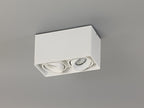Deco - Stom 2 Light Adjustable Rectangular Spot - Luminosity Designs Ltd