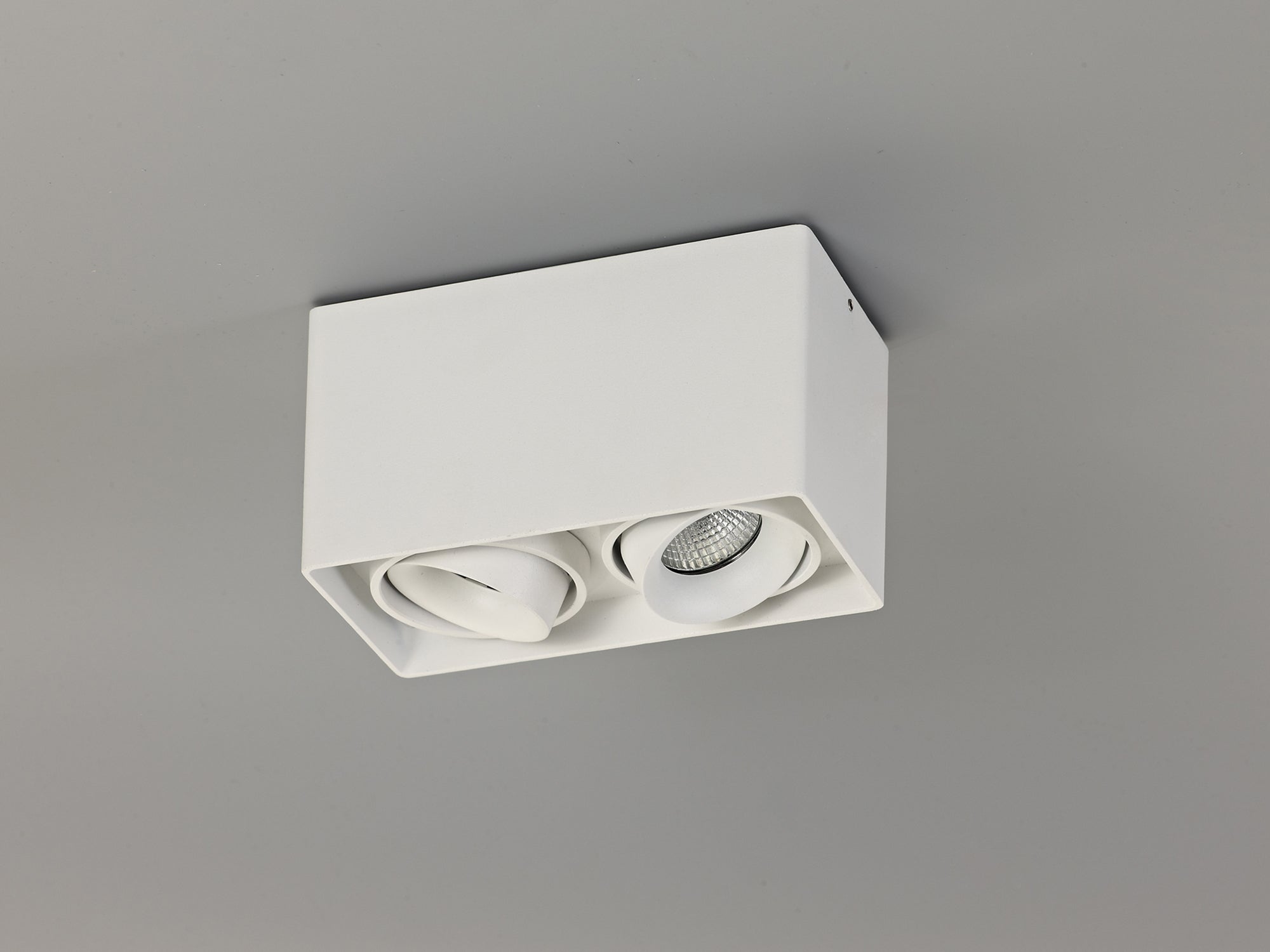 Deco - Stom 2 Light Adjustable Rectangular Spot - Luminosity Designs Ltd