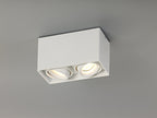 Deco - Stom 2 Light Adjustable Rectangular Spot - Luminosity Designs Ltd
