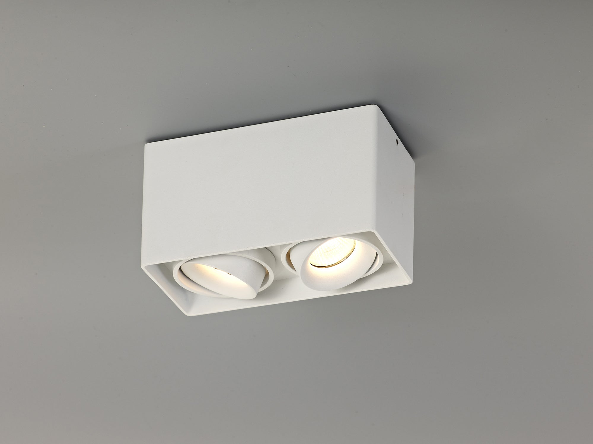Deco - Stom 2 Light Adjustable Rectangular Spot - Luminosity Designs Ltd