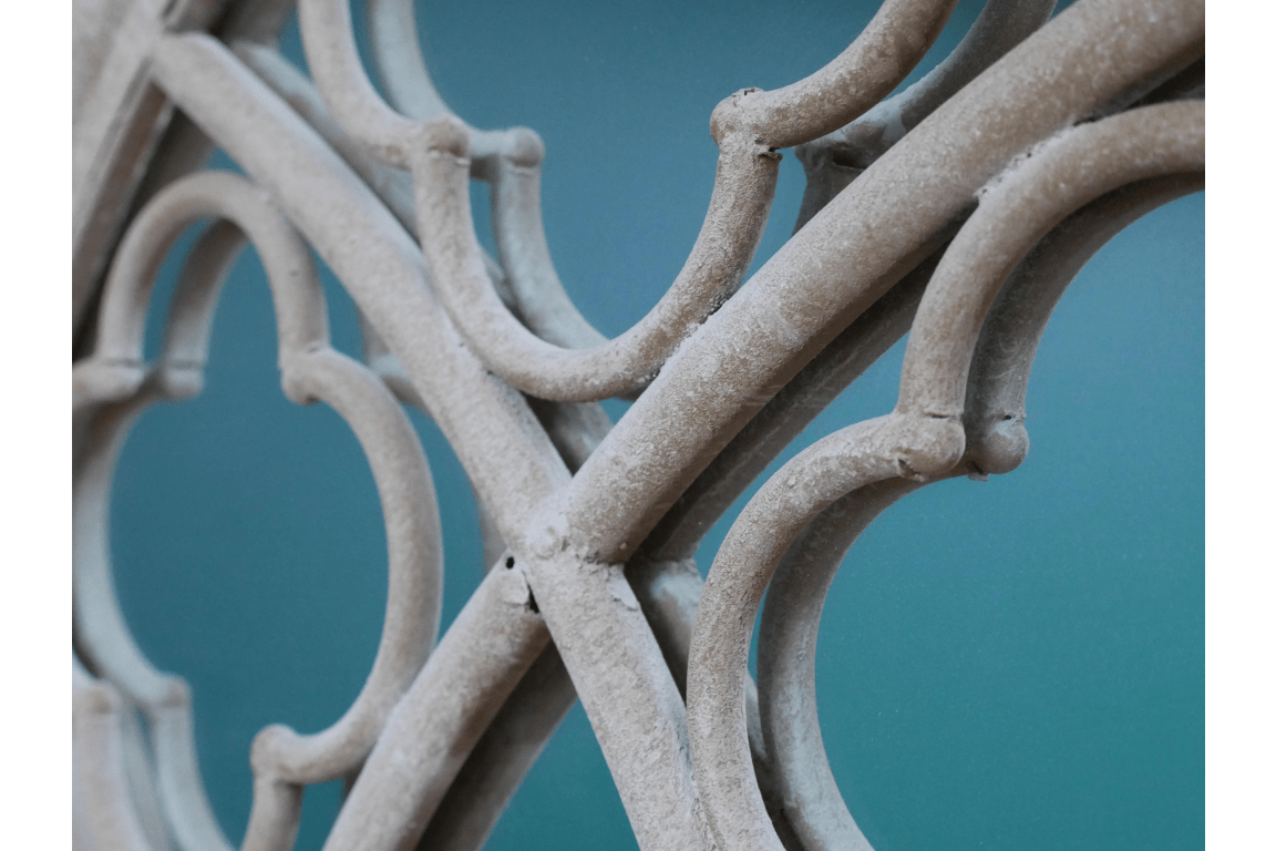 Luminosity Designs - Stone Effect Cathedral Window Arch Mirror - Luminosity Designs Ltd