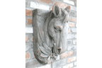 Luminosity Designs - Stone Effect Victorian Style Wall Mounted Horses Head Garden Ornament - Luminosity Designs Ltd