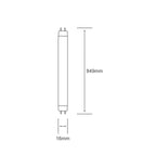 Luxram - T4 / T5 Fluorescent Tube for Under Cupboard Cabinet Lights and Mirrors - Luminosity Designs Ltd