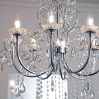 Endon - Tabitha Large IP Rated Chandelier - Luminosity Designs Ltd