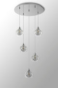 Deco - Talia 5 Light Multi Pendant - Luminosity Designs Ltd