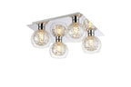 Deco - Talia Flush Square Ceiling Light - Luminosity Designs Ltd