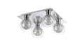 Deco - Talia Flush Square Ceiling Light - Luminosity Designs Ltd