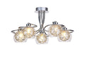 Deco - Talia Semi Flush 5 Light - Luminosity Designs Ltd