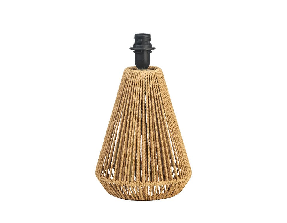 Oaks Lighting - Tamura Eco Friendly Paper String Design Table Lamp - Luminosity Designs Ltd