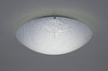 Deco - Tassa Flush Ceiling Light With Etched Glass - Luminosity Designs Ltd