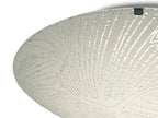 Deco - Tassa Flush Ceiling Light With Etched Glass - Luminosity Designs Ltd
