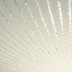 Deco - Tassa Flush Ceiling Light With Etched Glass - Luminosity Designs Ltd