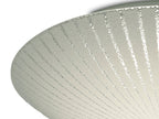 Deco - Tassa Flush Ceiling Light With Etched Glass - Luminosity Designs Ltd