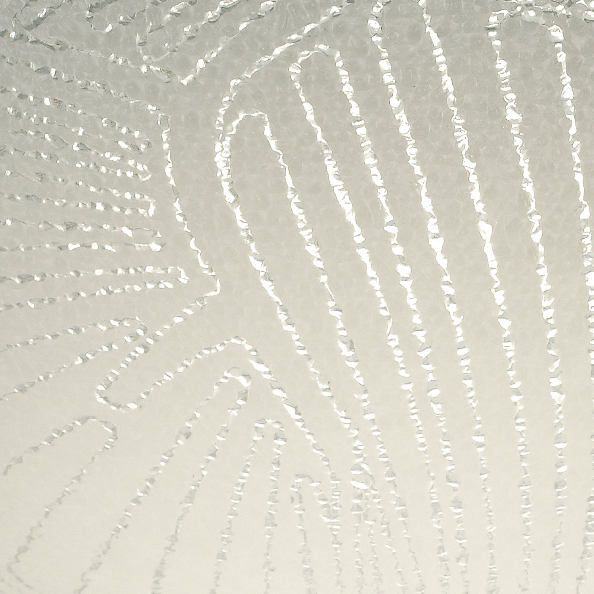 Deco - Tassa Flush Ceiling Light With Etched Glass - Luminosity Designs Ltd