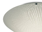 Deco - Tassa Flush Ceiling Light With Etched Glass - Luminosity Designs Ltd