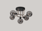 Luminosity Designs - Tesla 5 Light Semi Flush - Luminosity Designs Ltd