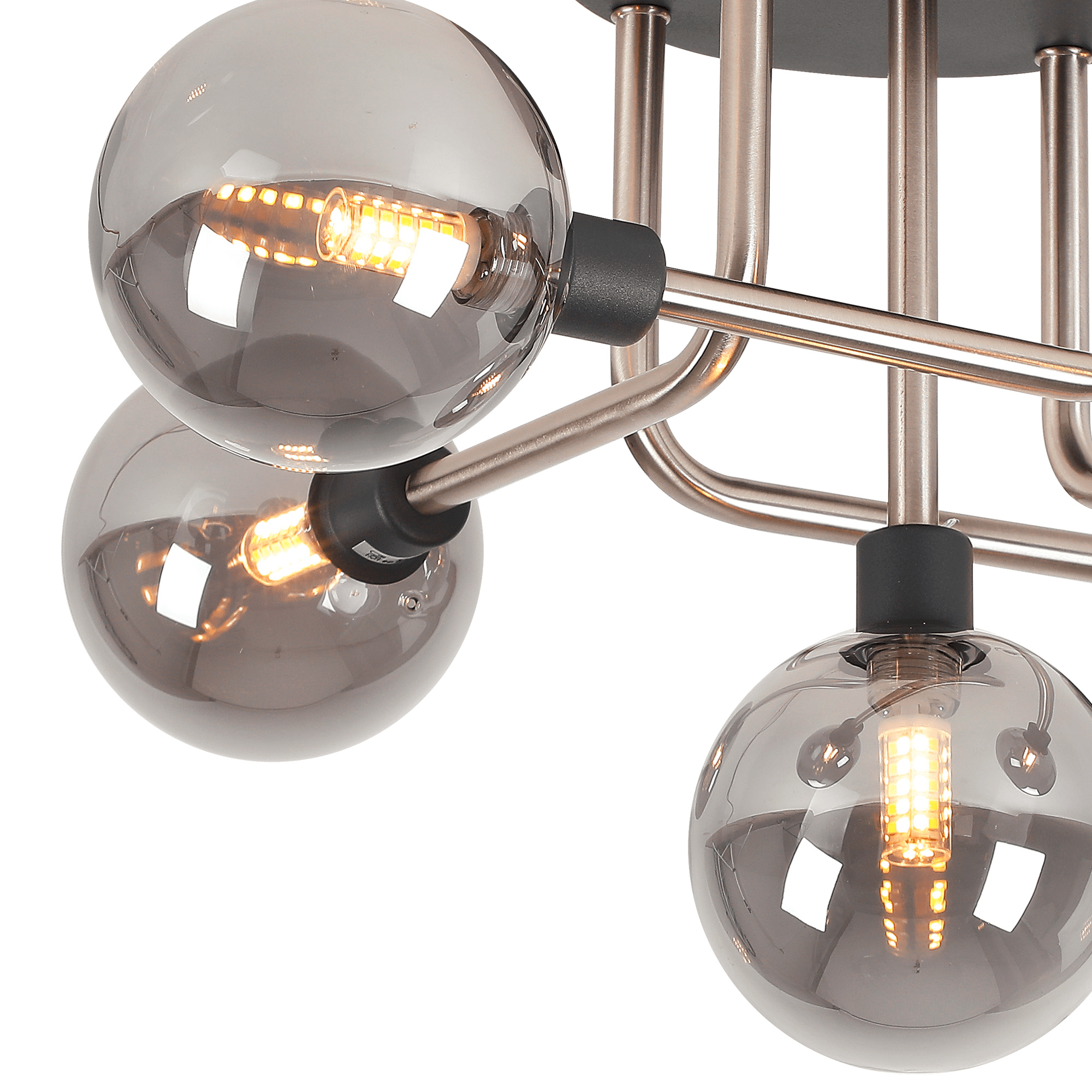 Luminosity Designs - Tesla 5 Light Semi Flush - Luminosity Designs Ltd