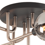 Luminosity Designs - Tesla 9 Light Semi Flush - Luminosity Designs Ltd