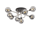 Luminosity Designs - Tesla 9 Light Semi Flush - Luminosity Designs Ltd