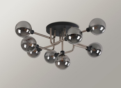 Tesla 9 Light Semi Flush