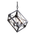 Oaks Lighting - Teva Industrial Style Pendant Light , 3x E14 - Luminosity Designs Ltd