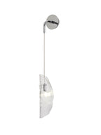 Luminosity Designs Ltd - The Spirit Adjustable Wall Light, 1 x G9, Polished Chrome with Hand Blown Glass - Luminosity Designs Ltd