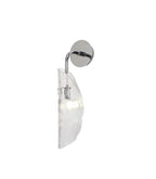Luminosity Designs Ltd - The Spirit Adjustable Wall Light, 1 x G9, Polished Chrome with Hand Blown Glass - Luminosity Designs Ltd