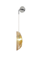 Luminosity Designs Ltd - The Spirit Adjustable Wall Light, 1 x G9, Polished Chrome with Hand Blown Glass - Luminosity Designs Ltd