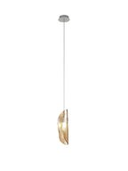 Luminosity Designs Ltd - The Spirit Artisan Glass 10cm Pendant, 2m, 1 x G9, Polished Chrome - Luminosity Designs Ltd