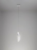 Luminosity Designs Ltd - The Spirit Artisan Glass 10cm Pendant, 2m, 1 x G9, Polished Chrome - Luminosity Designs Ltd