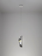 Luminosity Designs Ltd - The Spirit Artisan Glass 10cm Pendant, 2m, 1 x G9, Polished Chrome - Luminosity Designs Ltd