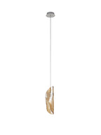Luminosity Designs Ltd - The Spirit Artisan Glass 10cm Pendant, 2m, 1 x G9, Polished Chrome - Luminosity Designs Ltd