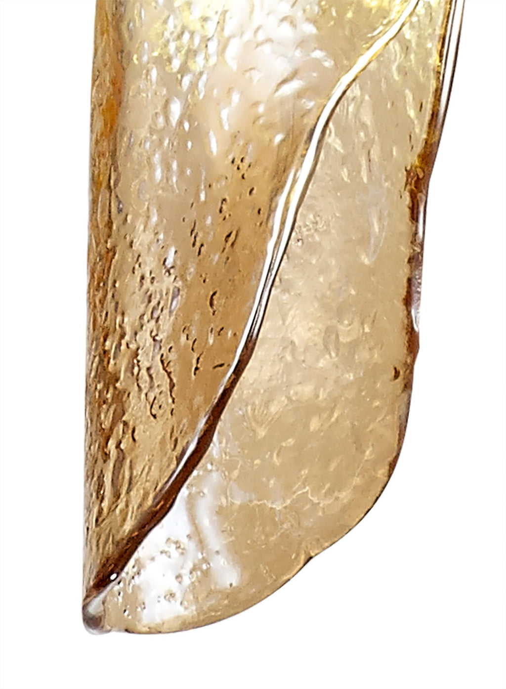 Luminosity Designs Ltd - The Spirit Artisan Glass 10cm Pendant, 2m, 1 x G9, Polished Chrome - Luminosity Designs Ltd