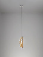 Luminosity Designs Ltd - The Spirit Artisan Glass 10cm Pendant, 2m, 1 x G9, Polished Chrome - Luminosity Designs Ltd
