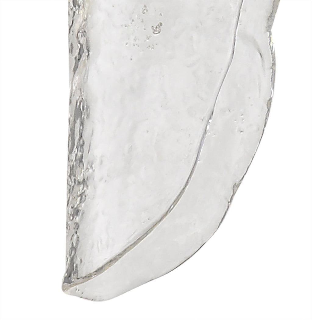 Luminosity Designs Ltd - The Spirit Artisan Glass 10cm Pendant, 2m, 1 x G9, Polished Chrome - Luminosity Designs Ltd