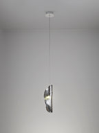 The Spirit Artisan Glass 10cm Pendant, 2m, 1 x G9, Polished Chrome