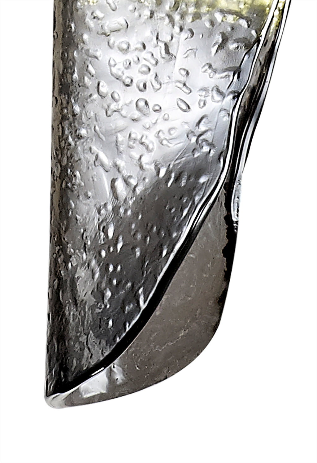 The Spirit Artisan Glass 10cm Pendant, 2m, 1 x G9, Polished Chrome